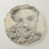 庭の像 ラウンドクッション (裏面)