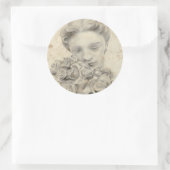 庭の像 ラウンドシール (バッグ)