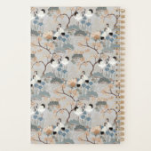 庭の優美さを捉え日本のる プランナー手帳 (裏面)