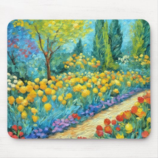 庭の印象 マウスパッド (正面)