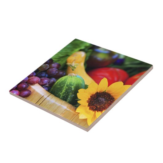 庭の収穫のかご タイル (側面)