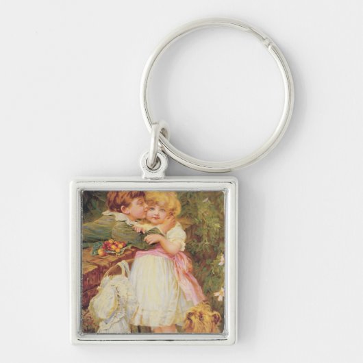 庭の壁に キーホルダー (正面)