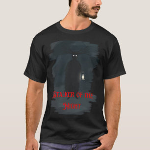 庭の壁獣の夜のストーカー上で Tシャツ