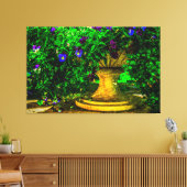 庭の夏 キャンバスプリント (インサイチュ (リビング))