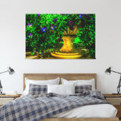 庭の夏 キャンバスプリント (インサイチュ (寝室))