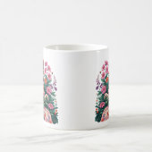 庭の女王 | 花のガーデニング風 コーヒーマグカップ (中央)