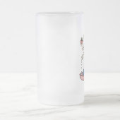 庭の女神 フロストグラスビールジョッキ (中央)