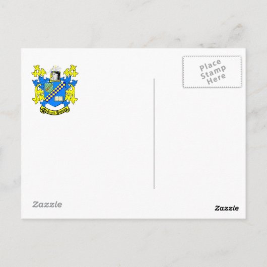 庭の妖精たち ポストカード (裏面)