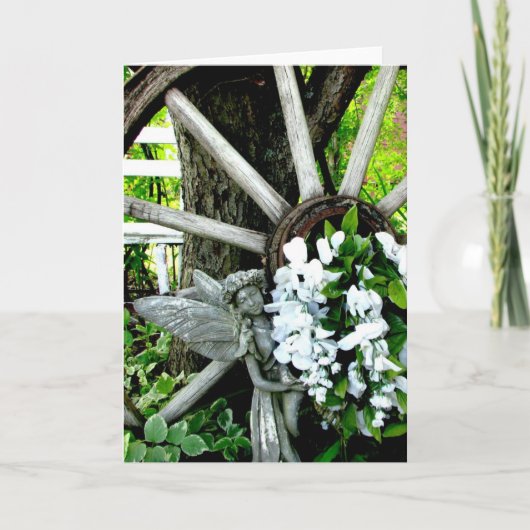 庭の妖精 カード (正面)