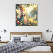 庭の妖精 キャンバスプリント (インサイチュ (寝室))