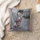 庭の妖精 クッション (ブランケット)