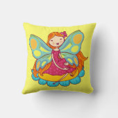 庭の妖精 クッション (裏面)