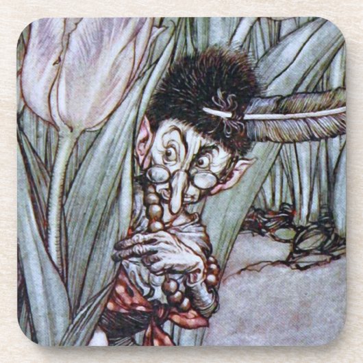 庭の妖精 コースター (正面)