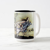 庭の妖精 ツートーンマグカップ (正面右)