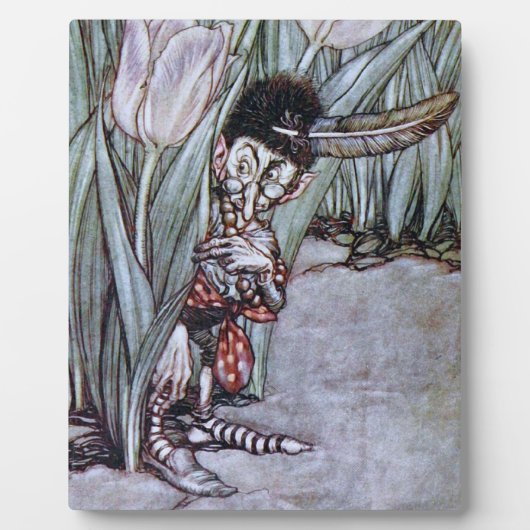 庭の妖精 フォトプラーク (正面)