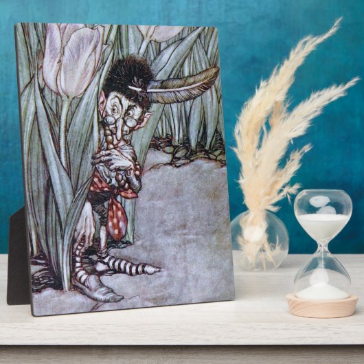 庭の妖精 フォトプラーク (側面)