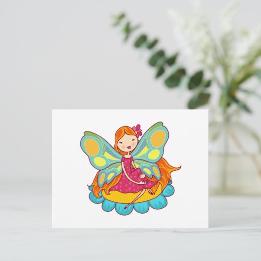 庭の妖精 ポストカード (スタンド正面)