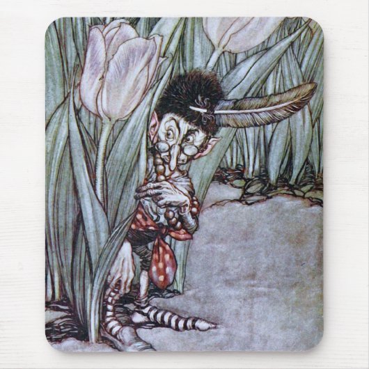 庭の妖精 マウスパッド (正面)