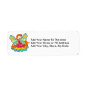 庭の妖精 ラベル (正面)