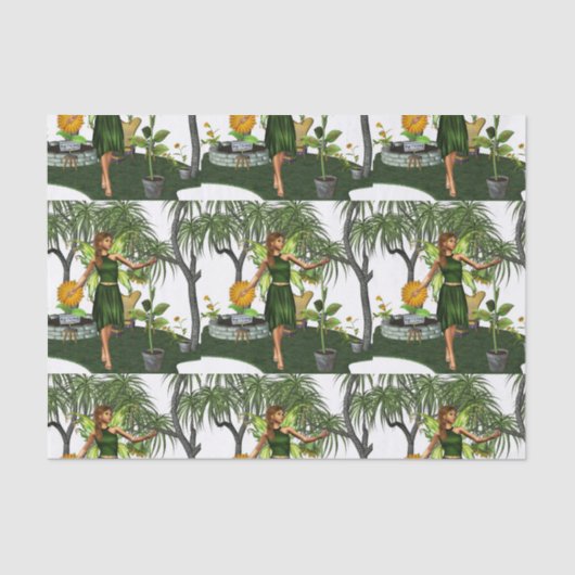 庭の妖精 薄葉紙 (正面)