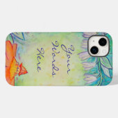 庭の妖精iPhoneケース Case-Mate iPhoneケース (裏面 (横))