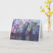 庭の妖精Notecards カード (黄色い花)