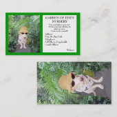 庭の子供部屋ビジネス 名刺 (正面/裏面)