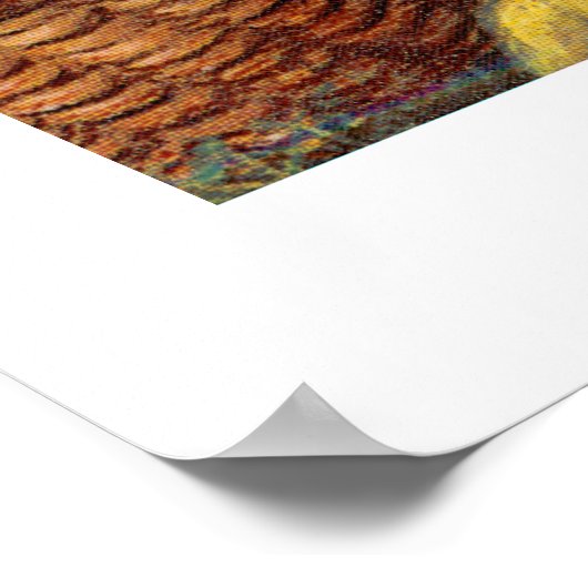 庭の子猫たち ポスター (角)