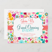 庭の子猫の特別なイベント インビテーションポストカード (正面/裏面)