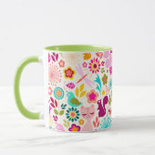 庭の子猫 マグカップ (左)