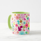 庭の子猫 マグカップ (正面左)