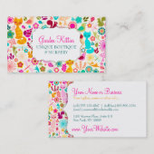 庭の子猫 名刺 (正面/裏面)