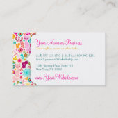 庭の子猫 名刺 (裏面)