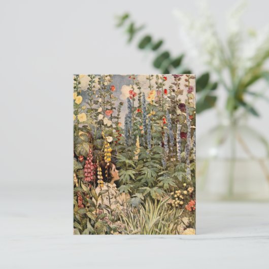 庭の子 ポストカード (スタンド正面)