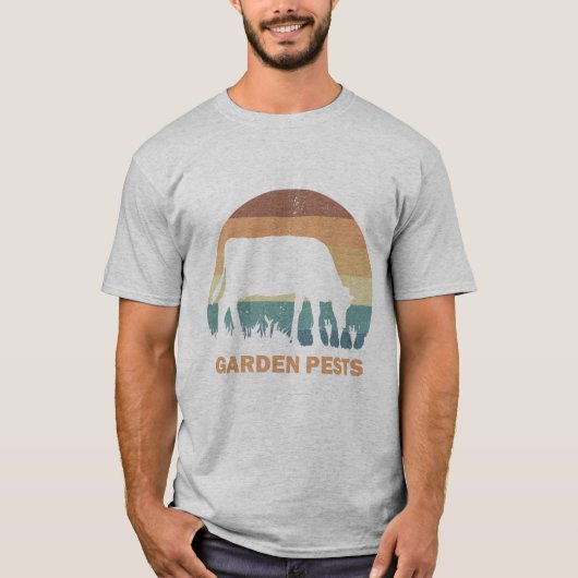 庭の害獣Tシャツ Tシャツ (正面)