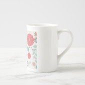 庭の容器 ボーンチャイナマグカップ (右)