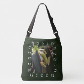 庭の小さなカエル クロスボディバッグ (正面)