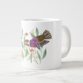 庭の小鳥 ジャンボコーヒーマグカップ (正面右)
