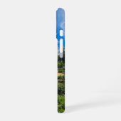 庭の息をのむような春の風景 iPhone 16ケース (左側面)