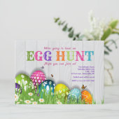庭の招待状のイースター 招待状 (スタンド正面)