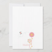 庭の招待状 招待状 (裏面)