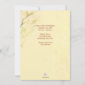 庭の招待状 招待状 (裏面)