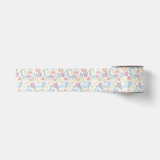 庭の散歩リボン サテンリボン (正面)