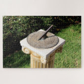 庭の日時計 ジグソーパズル (横)