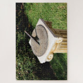 庭の日時計 ジグソーパズル (縦)