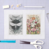 庭の昆虫とフローラの分離 薄葉紙 (クラフト)