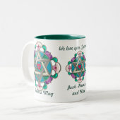 庭の星(パーソナライズなマグ) ツートーンマグカップ (正面左)