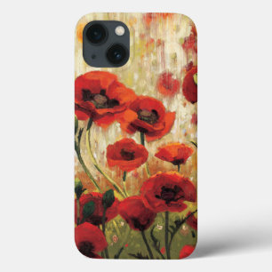庭の春の花 iPhone 13ケース