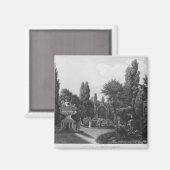 庭の最初の素晴らし眺め マグネット (正面/裏面)