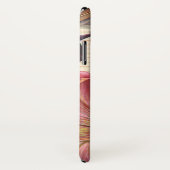 庭の朝顔のヴィンテージ風の花 Case-Mate iPhoneケース (裏面/右)
